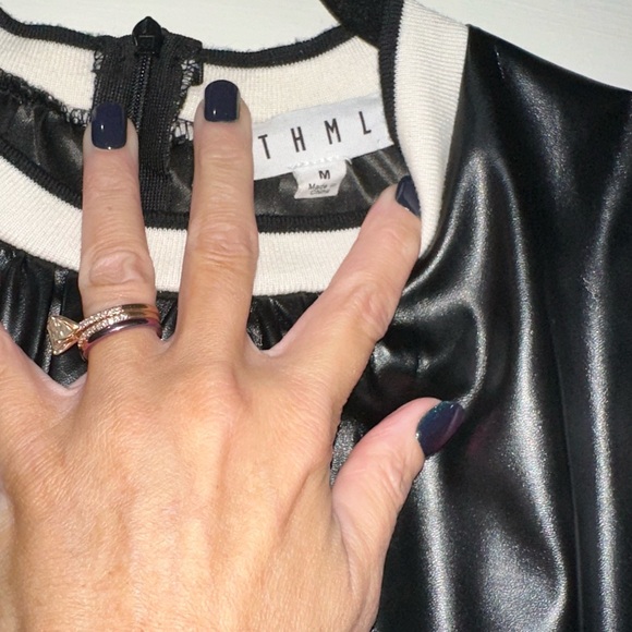 THML Pleather Top - Picture 5 of 9